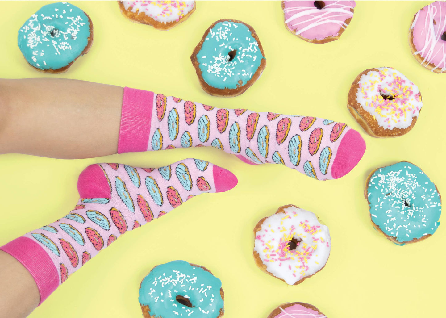 Two Left Feet Main Sock Collection Open Stock: Small / Sushi