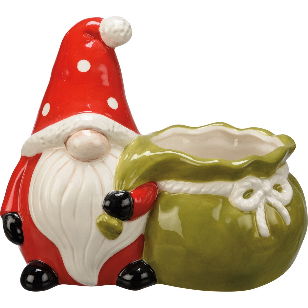 Santa's Bag Candle Holder