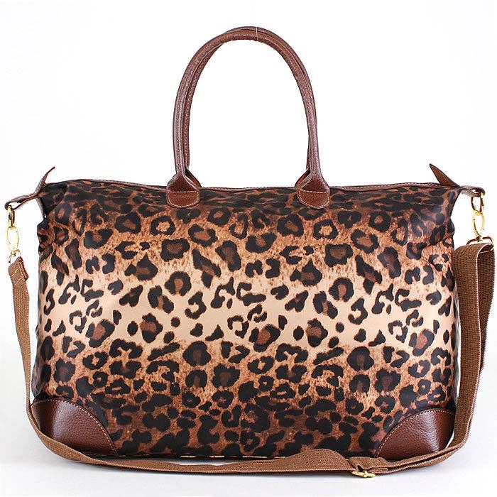 Nylon Weekender/Duffle Bag: Navy