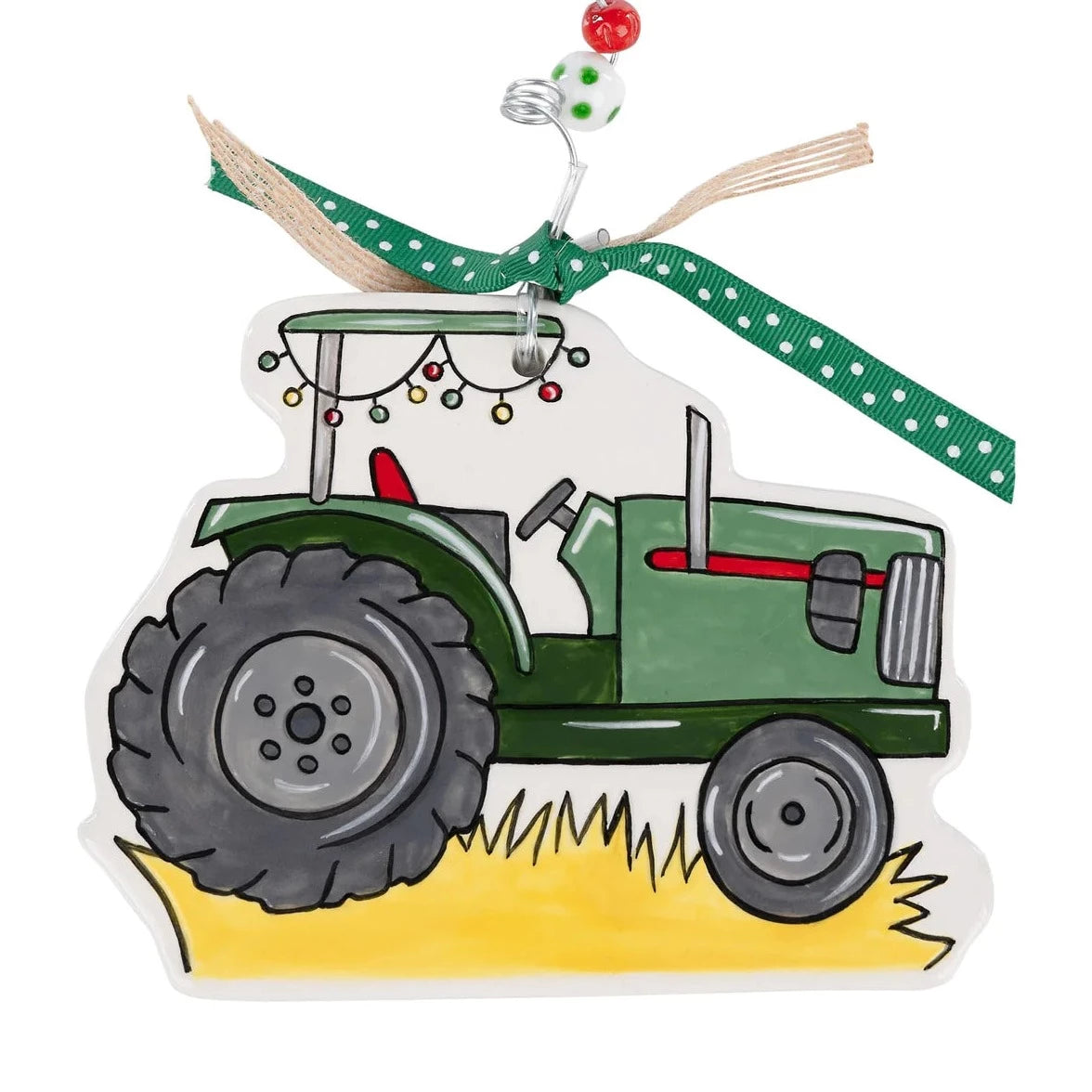 Big Green Tractor Ornament