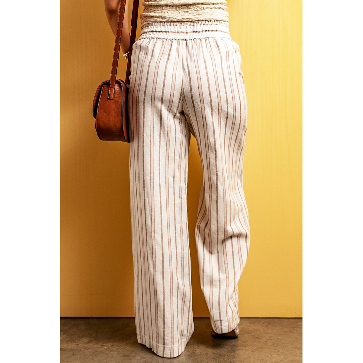 Striped Wide Leg Pants
