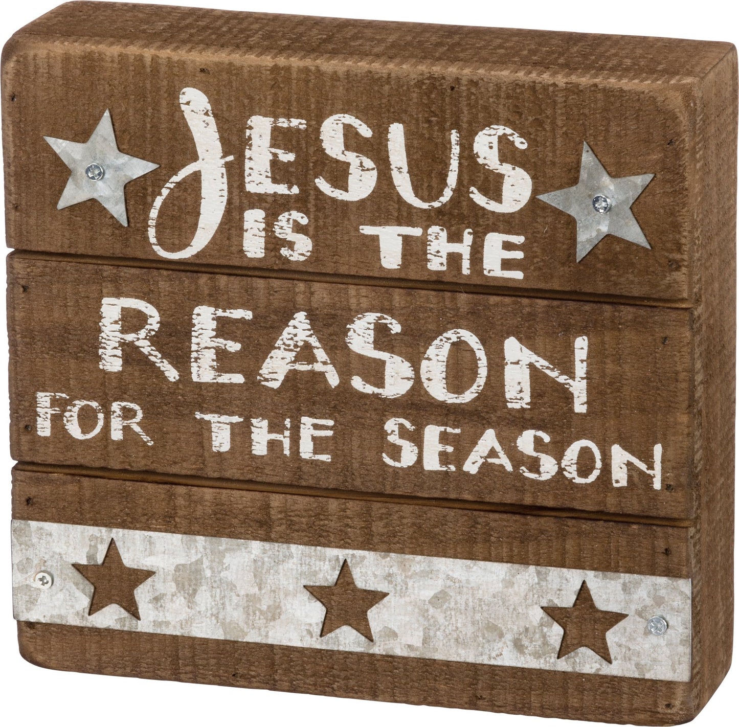 Slat Box Sign - The Reason