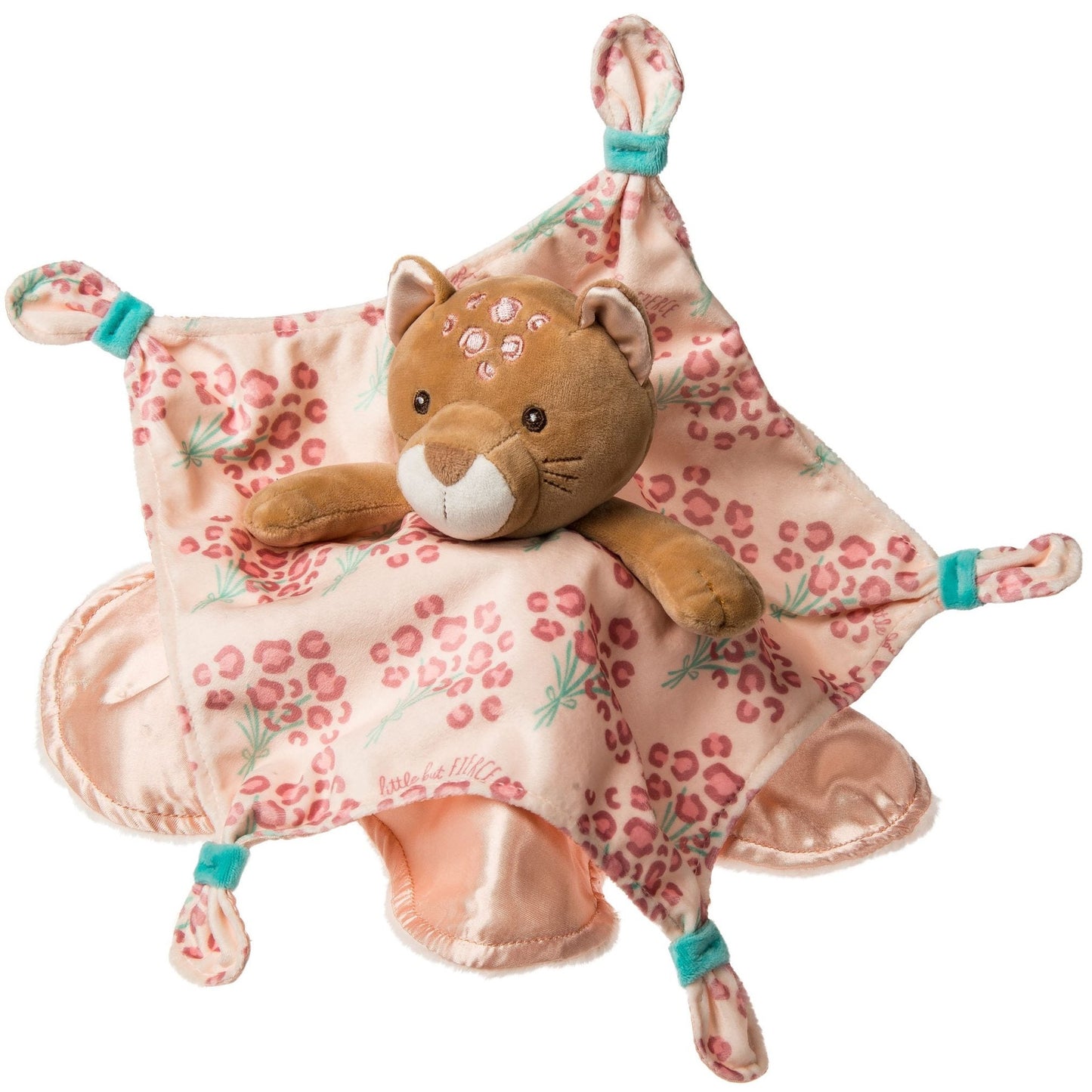 Little But Fierce Leopard Character Blanket – 13×13″