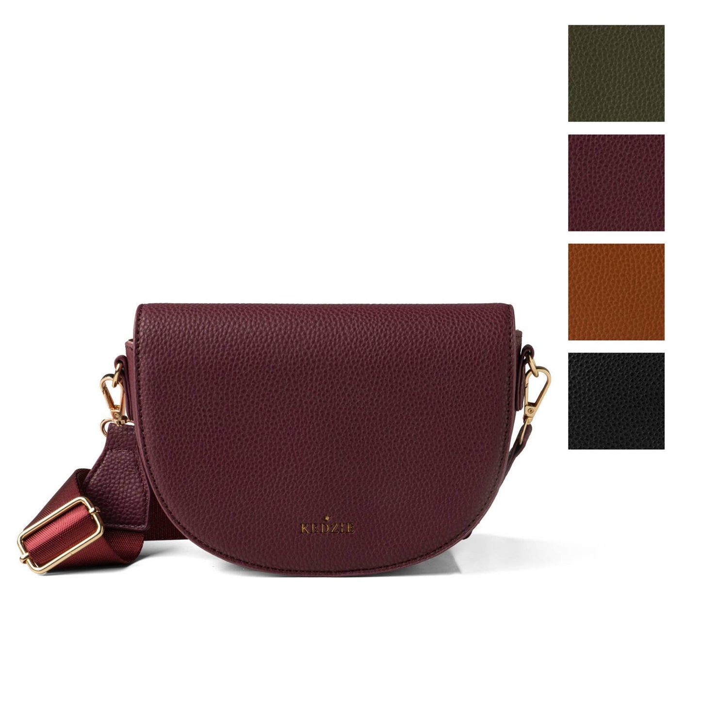 Kedzie Luna Crossbody Chestnut