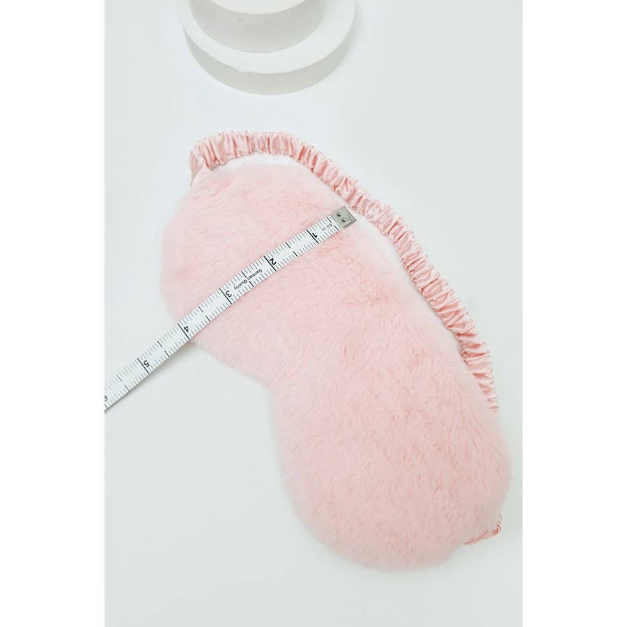 Faux Fur Eye Mask: MIX COLOR / ONE