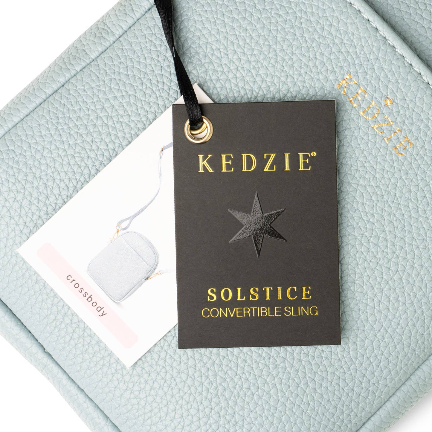 Kedzie Solstice Convertible Crossbody Black