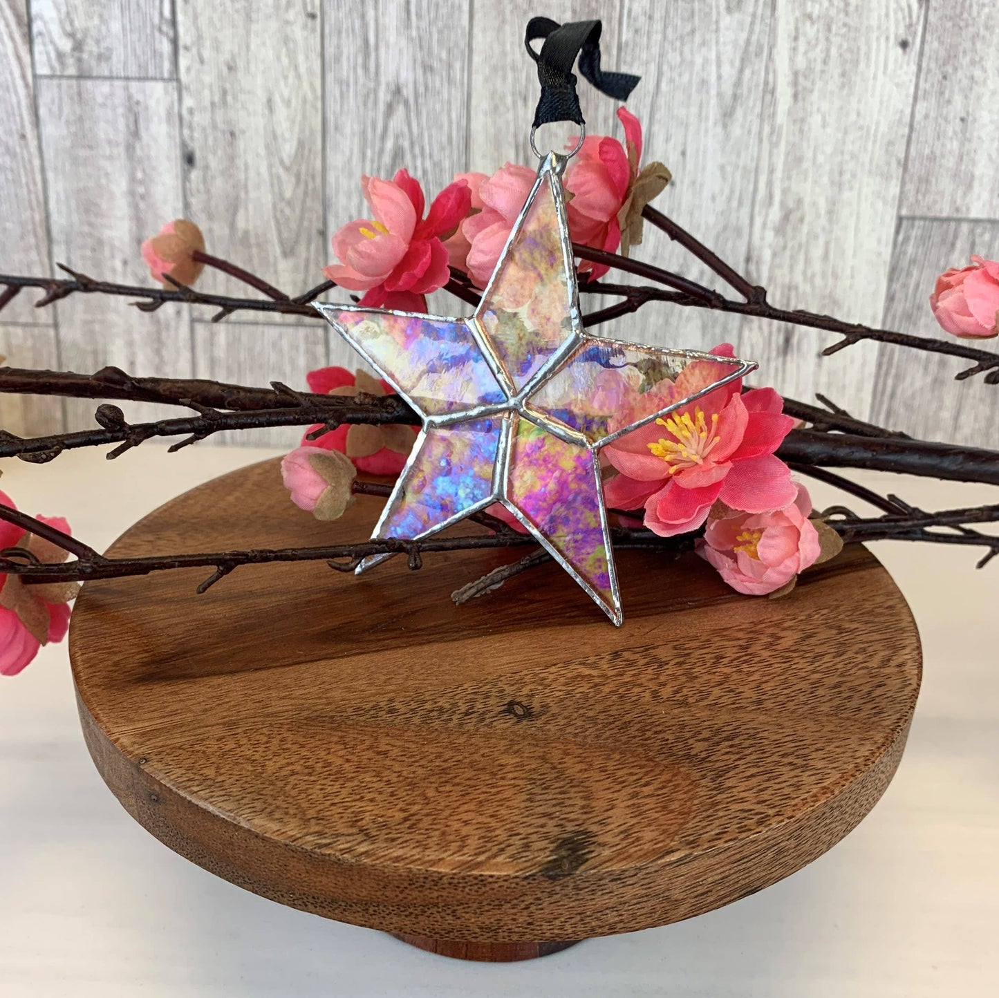 Written in the Stars: Remembered Handmade Glass Star 7727