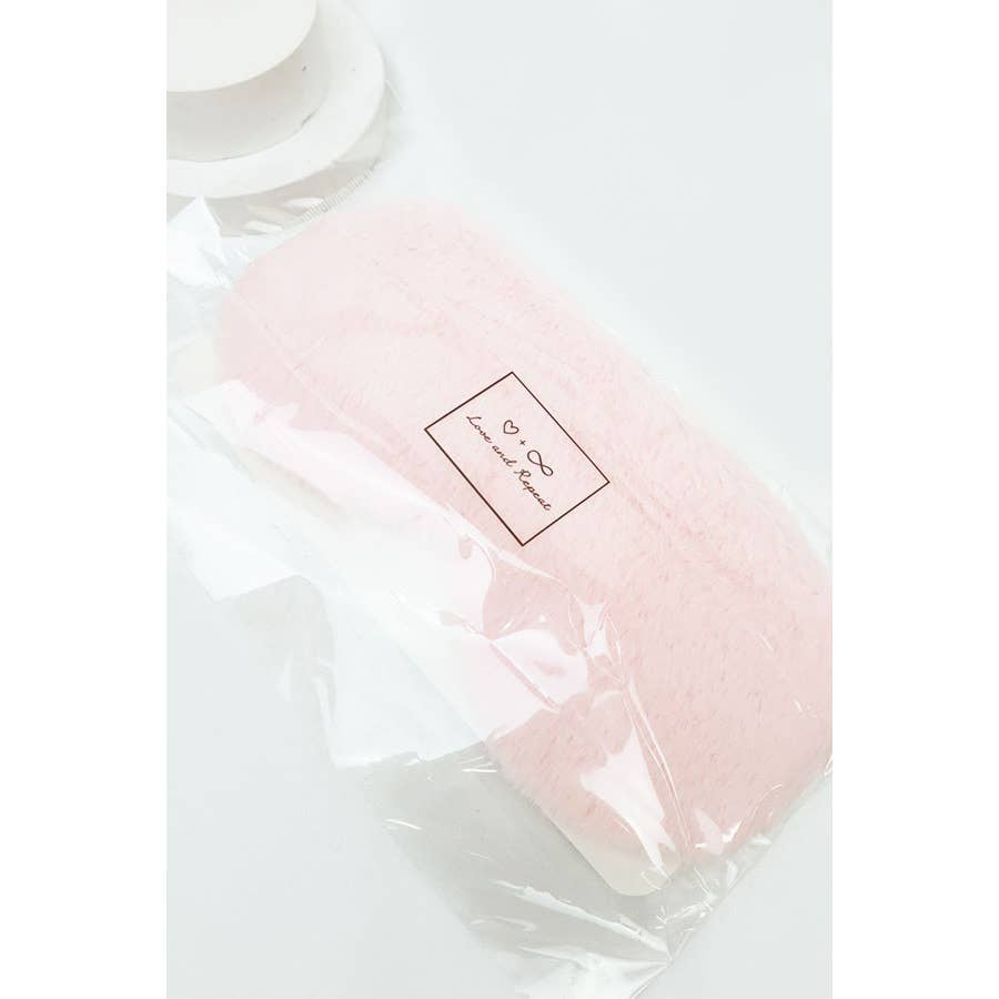 Faux Fur Eye Mask: MIX COLOR / ONE