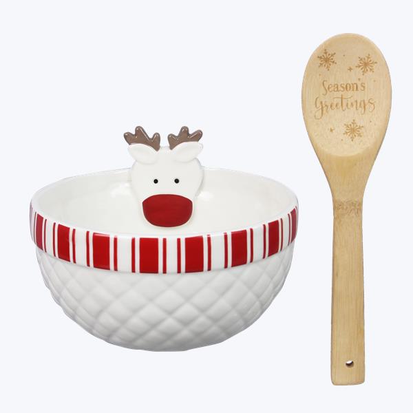Reindeer Mixing Bowl