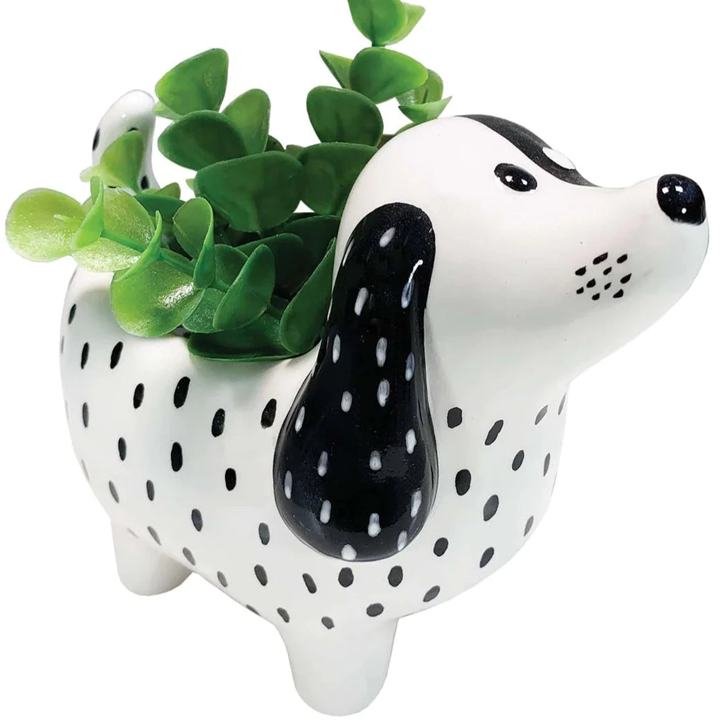 Spotted Dog Planter