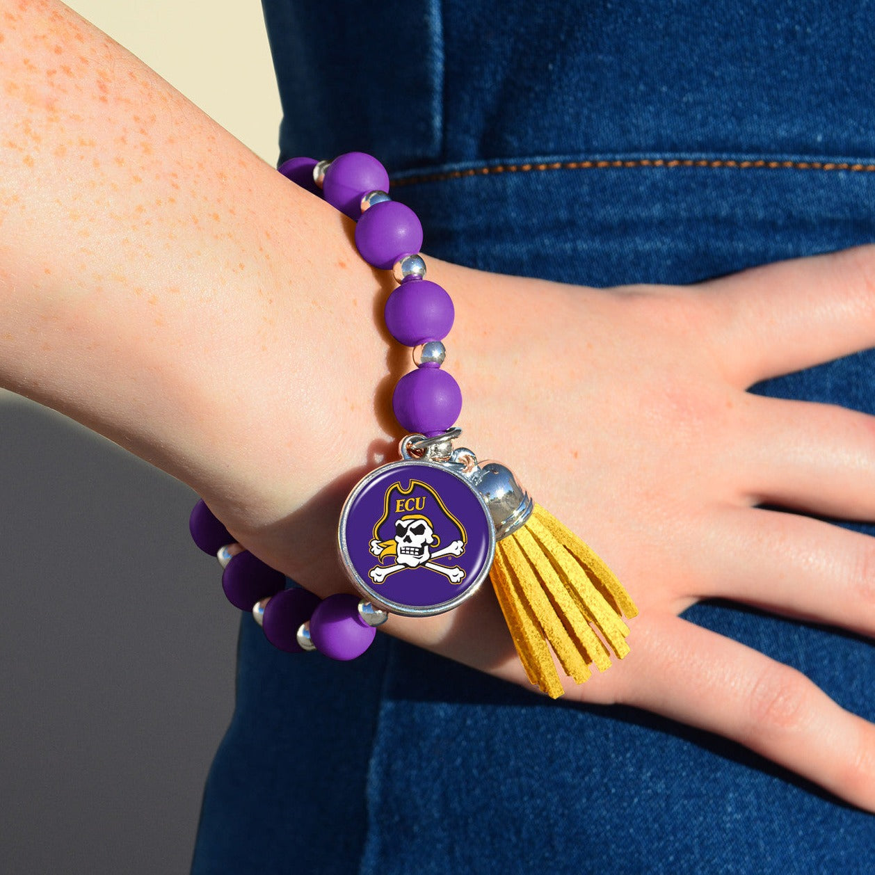 East Carolina Pirates Bracelet- Harper