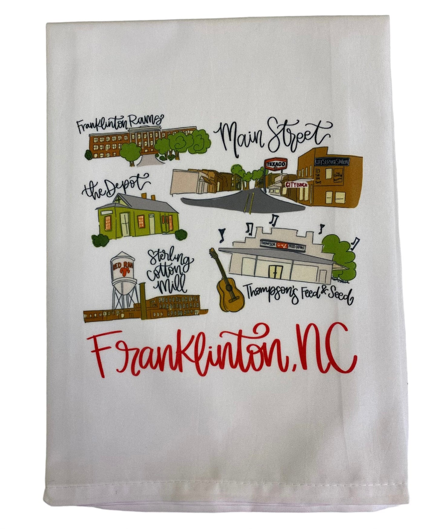 Franklinton Main St Tea Towel
