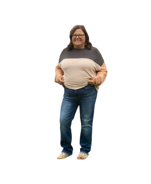 Judy Blue Straight Thermal Denim