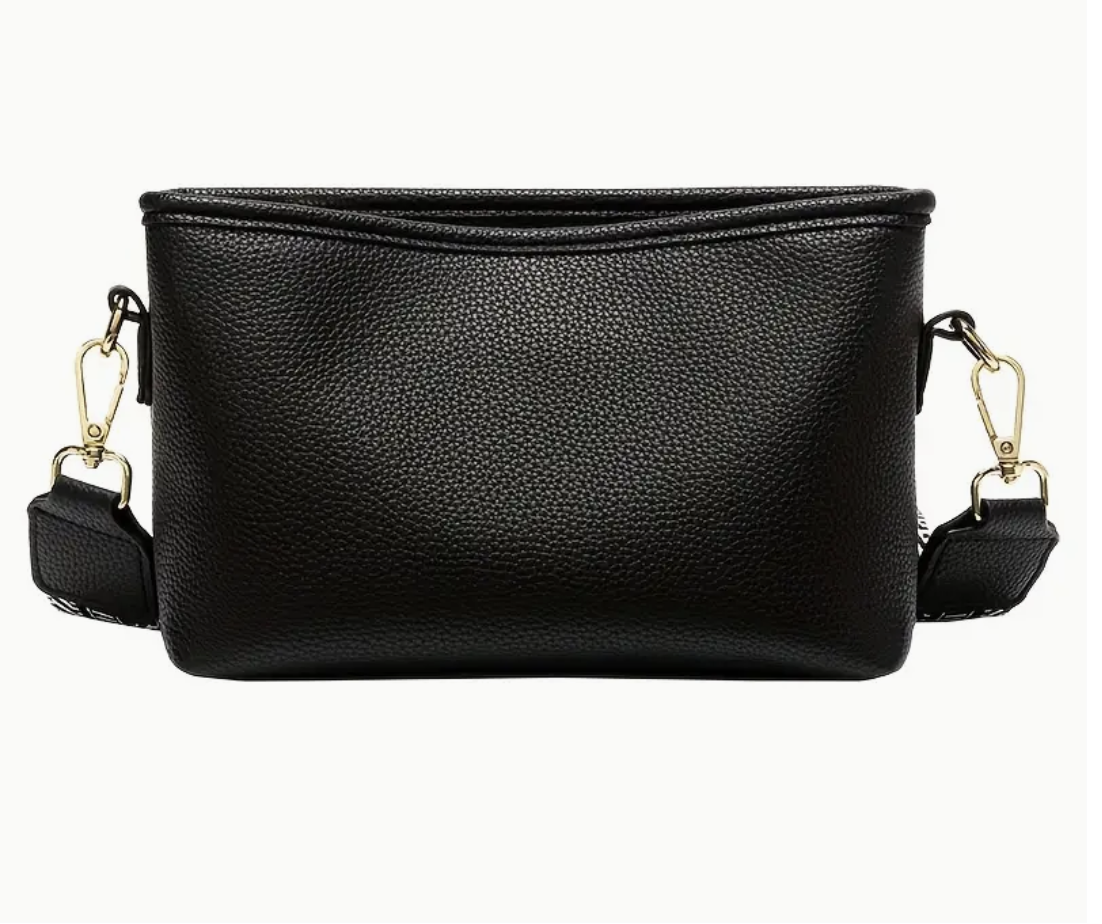 Guitar Strap Crossbody - Black