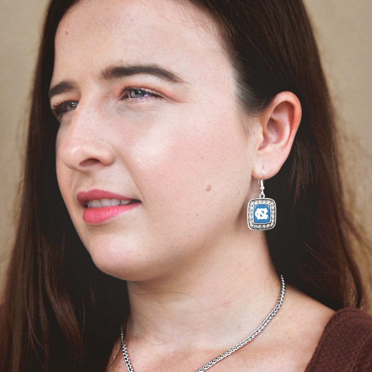 North Carolina Tar Heels Earrings- Kassi