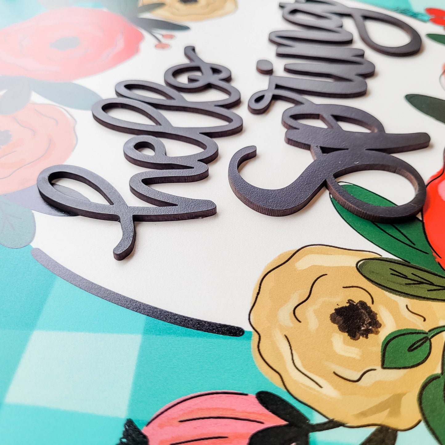 Door hanger - Hello Spring