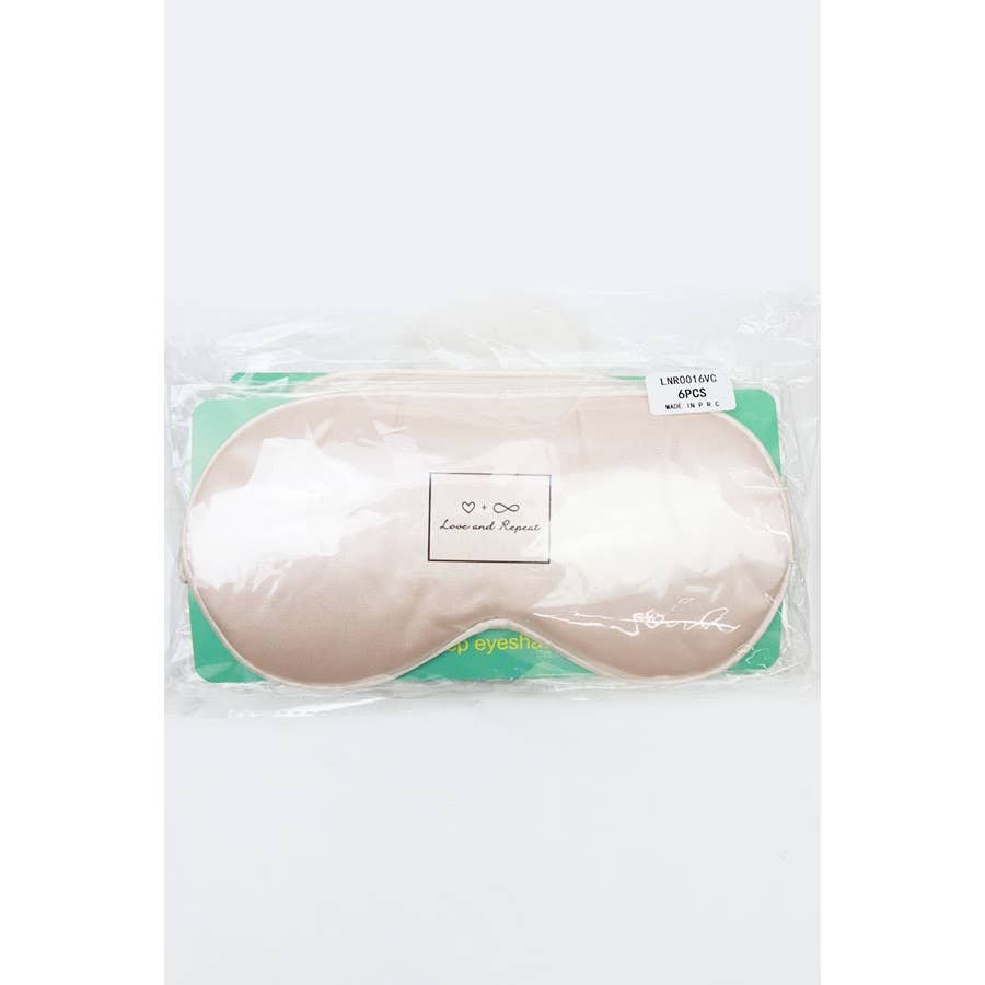 Silk Satin Sleeping Mask SILVER GRAY