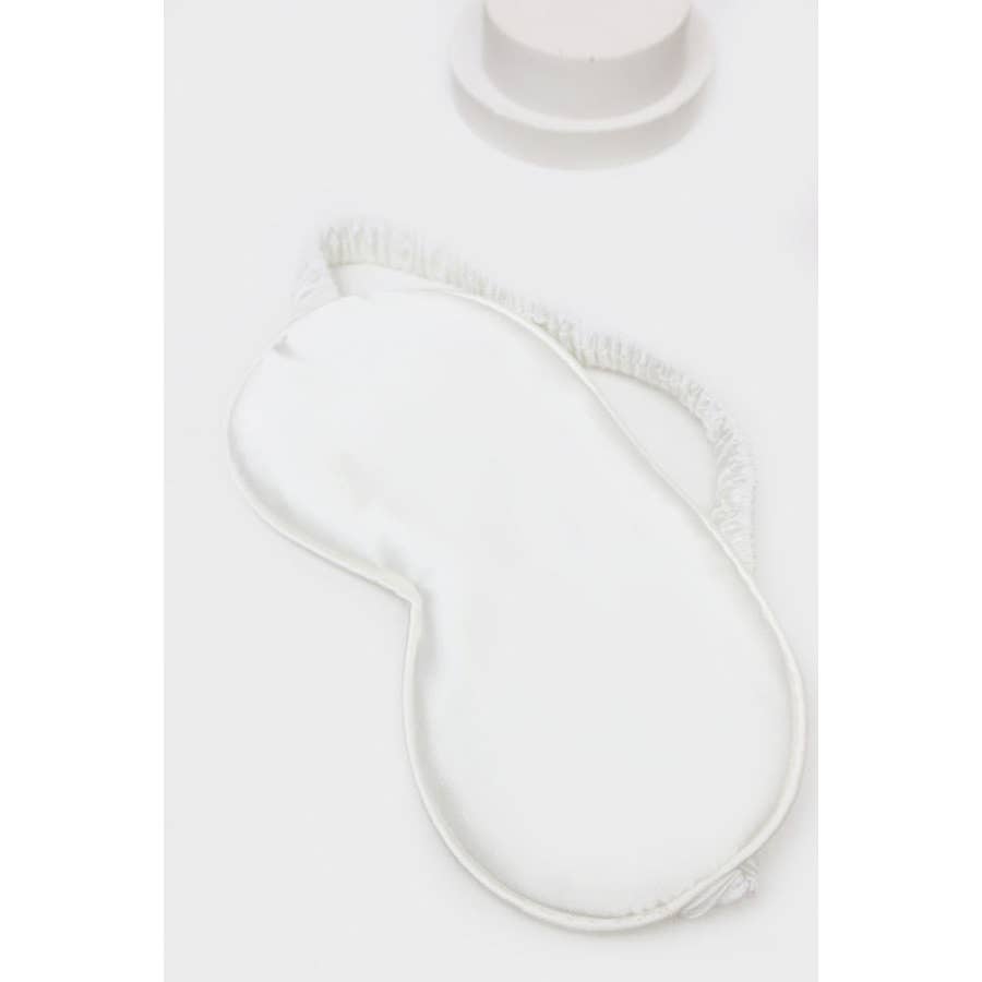 Silk Satin Sleeping Mask SILVER GRAY