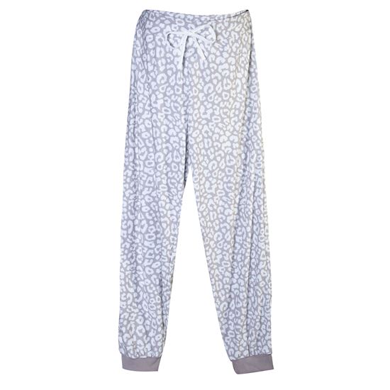 Taupe Leopard Jogger Pants