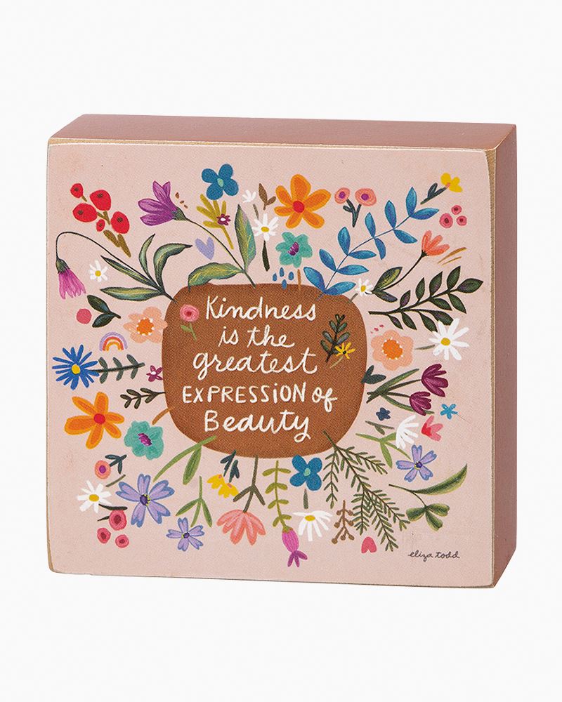 Block Sign - The Greatest Expression Of Beauty