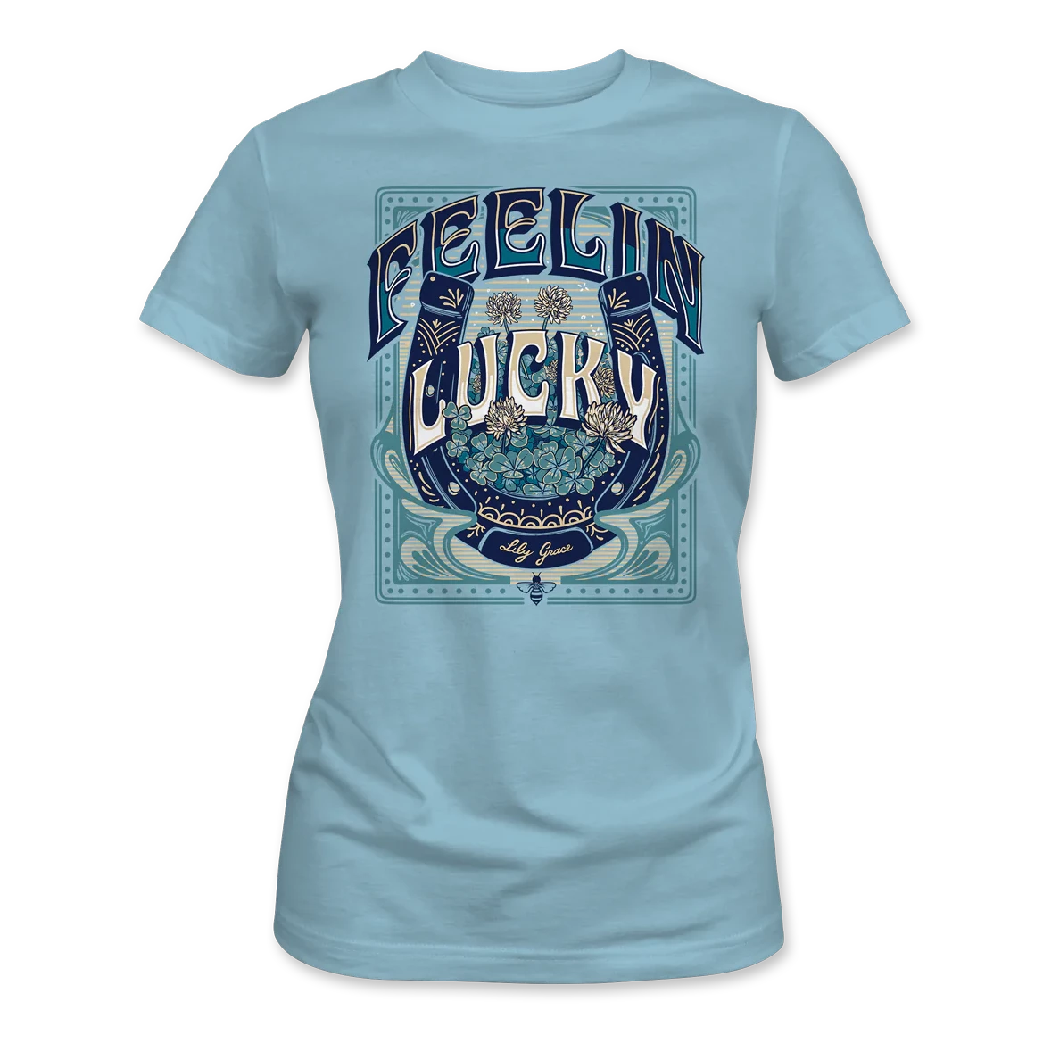 Feelin' Lucky-Light Blue