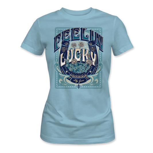 Feelin' Lucky-Light Blue