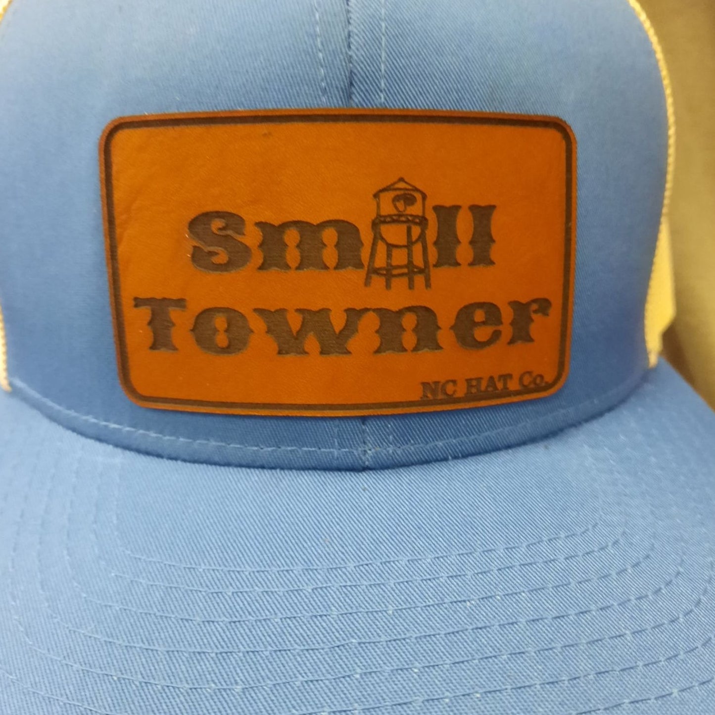 Small Towner Blue/Beige Trucker Hat