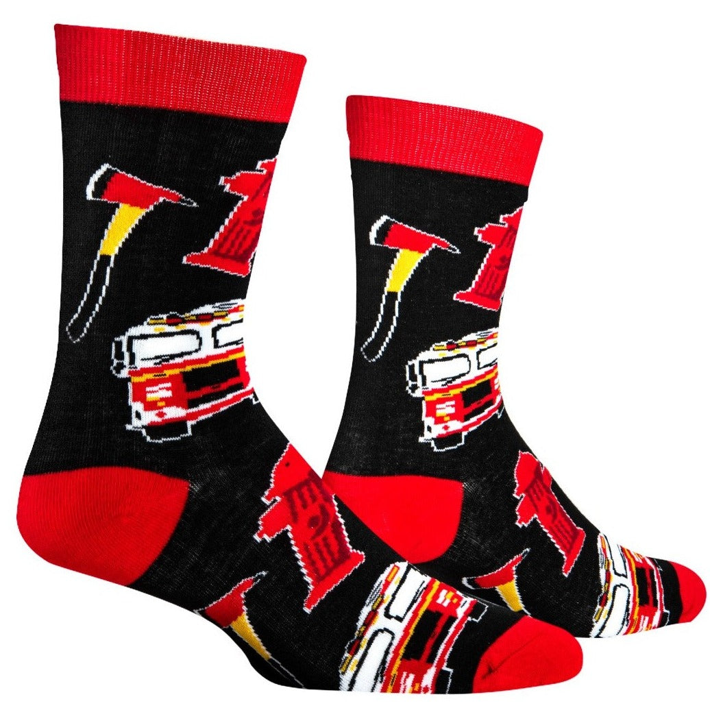 Firefighter Men's Socks