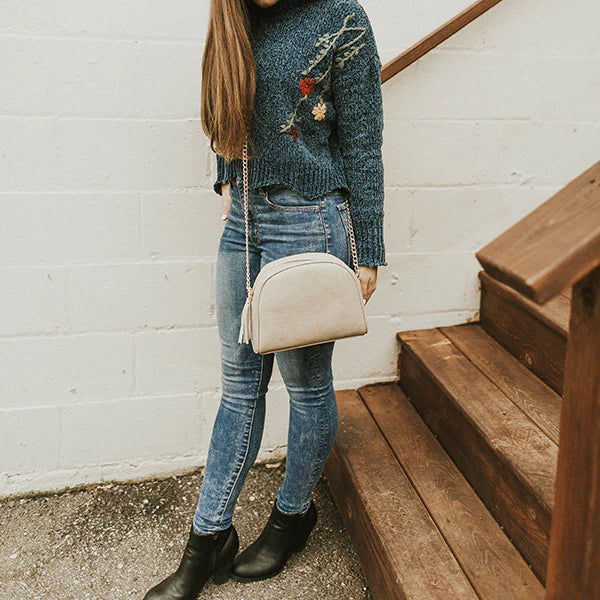 Emily Crossbody - Bone