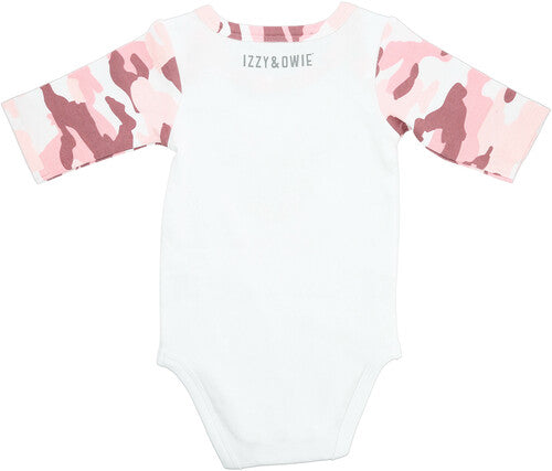Jewel Pink Camo Deer Bodysuit