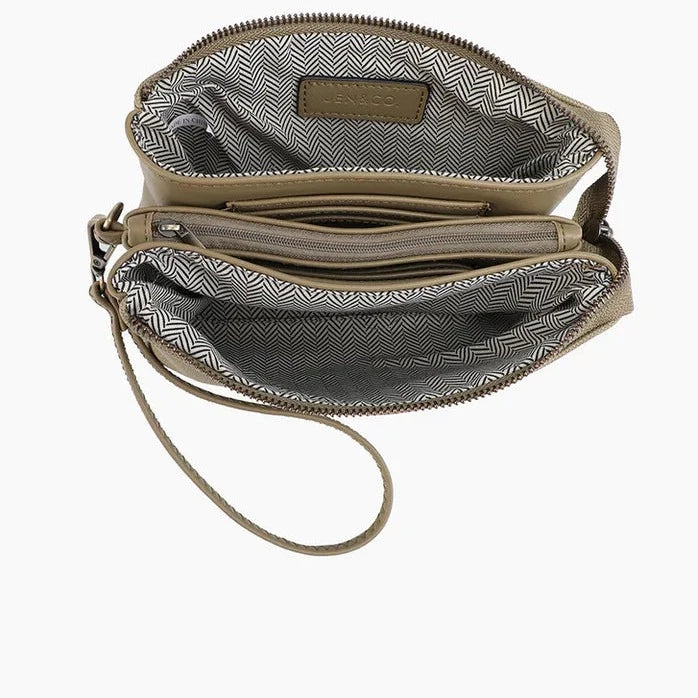 RILEY CROSSBODY - LIGHT PEACH LEOPARD