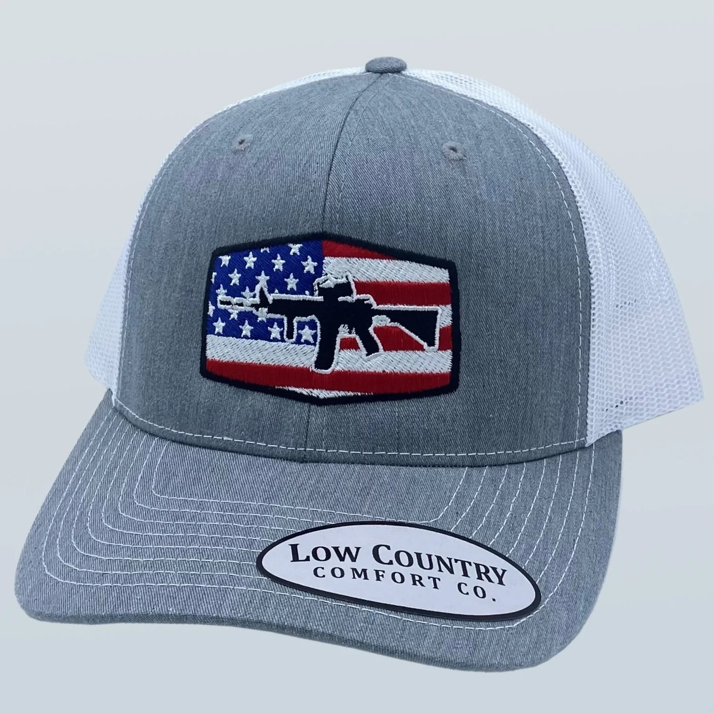 Freedom Series AR15 Heather White Hat