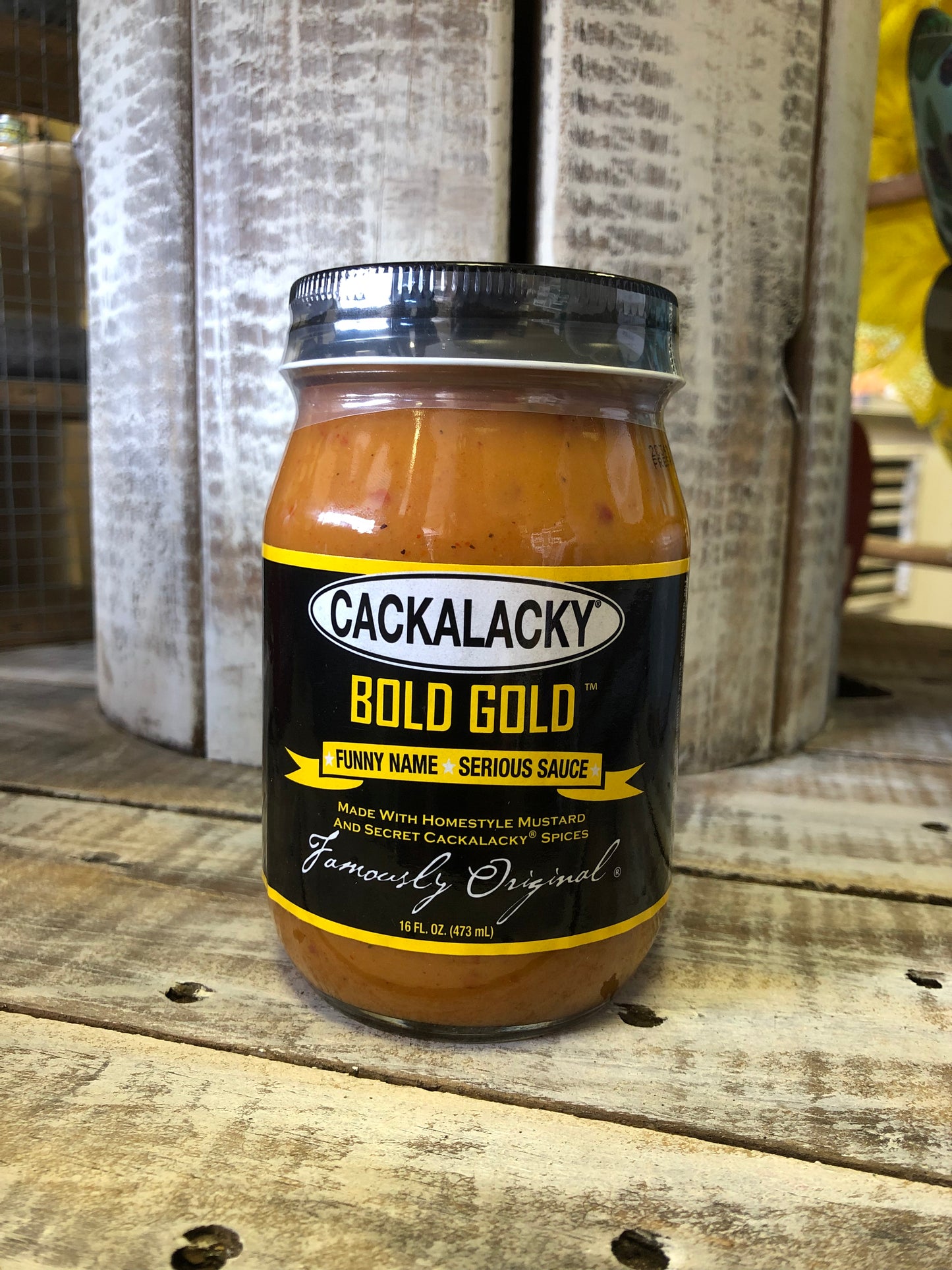 Cackalacky Bold Gold Sauce