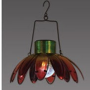Hanging Solar Flower - Red