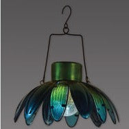 Hanging Solar Flower - Aqua