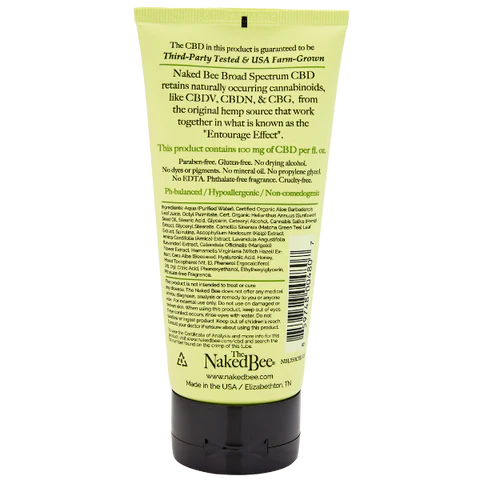5.5 oz. Orange Blossom Honey 550 mg Broad Spectrum CBD Hand & Body Lotion
