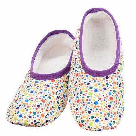 Women's Plush Multi-Dot Skinnies