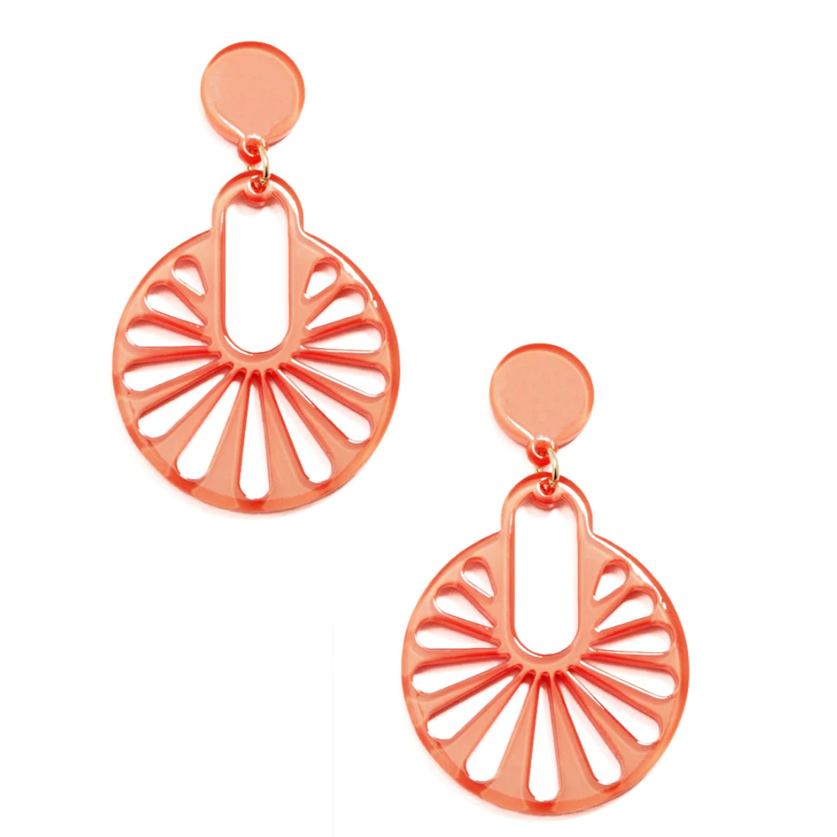 Zenzii Fannie Cutout Earrings