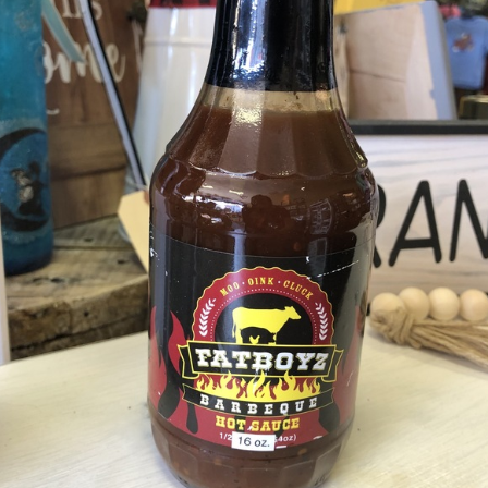 Fatboyz Hot BBQ Sauce