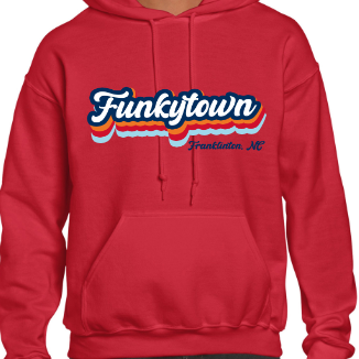 Funkytown Hoodie - Cherry Red