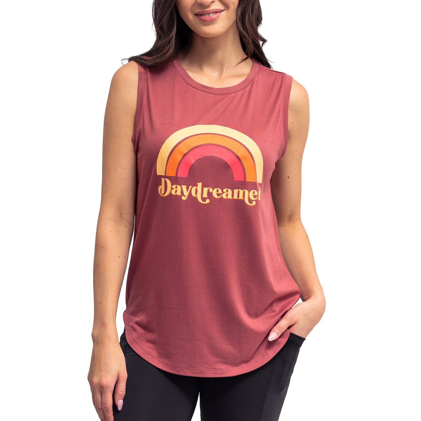 FITKICKS® Optimist Active Lifestyle Tank - Clay