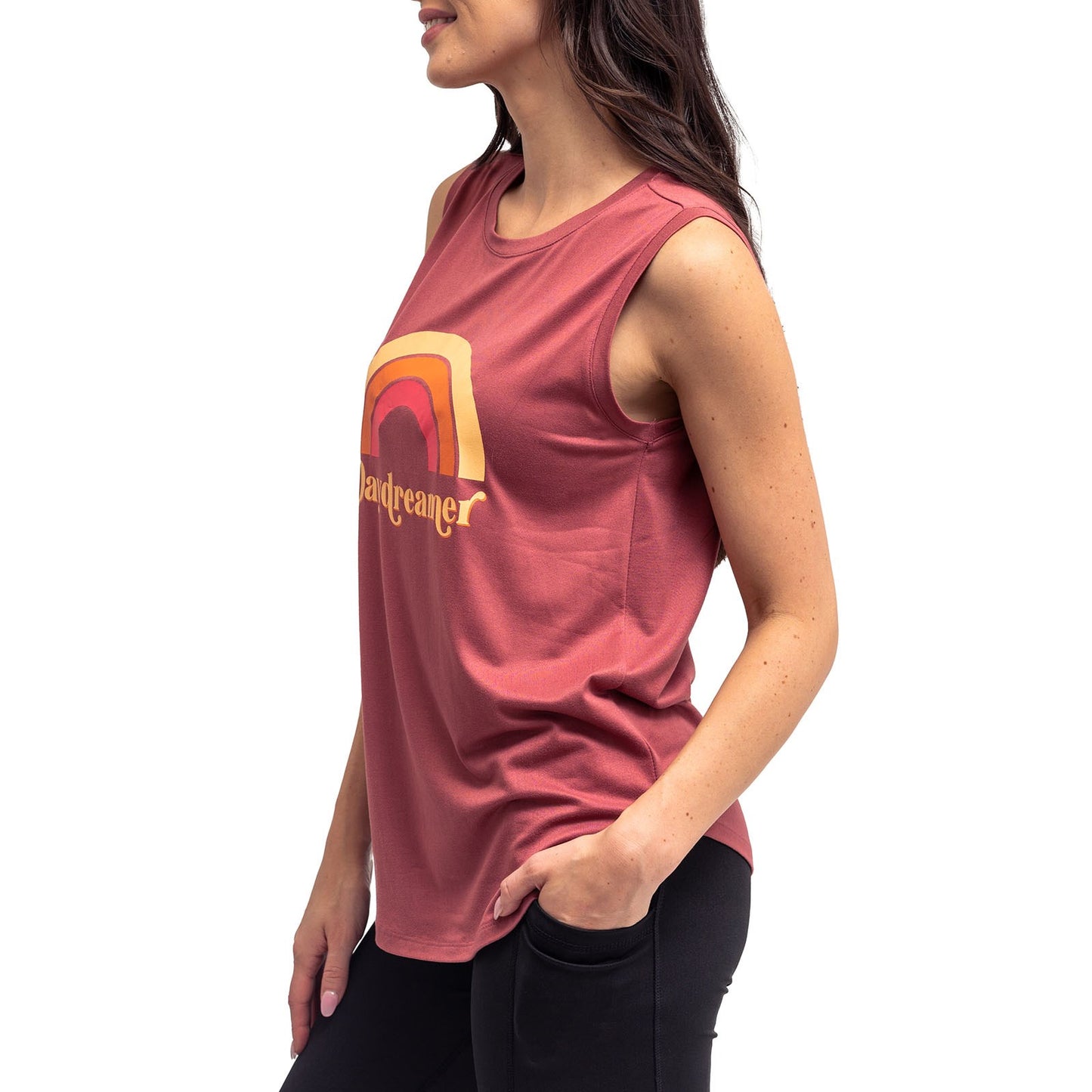 FITKICKS® Optimist Active Lifestyle Tank - Clay
