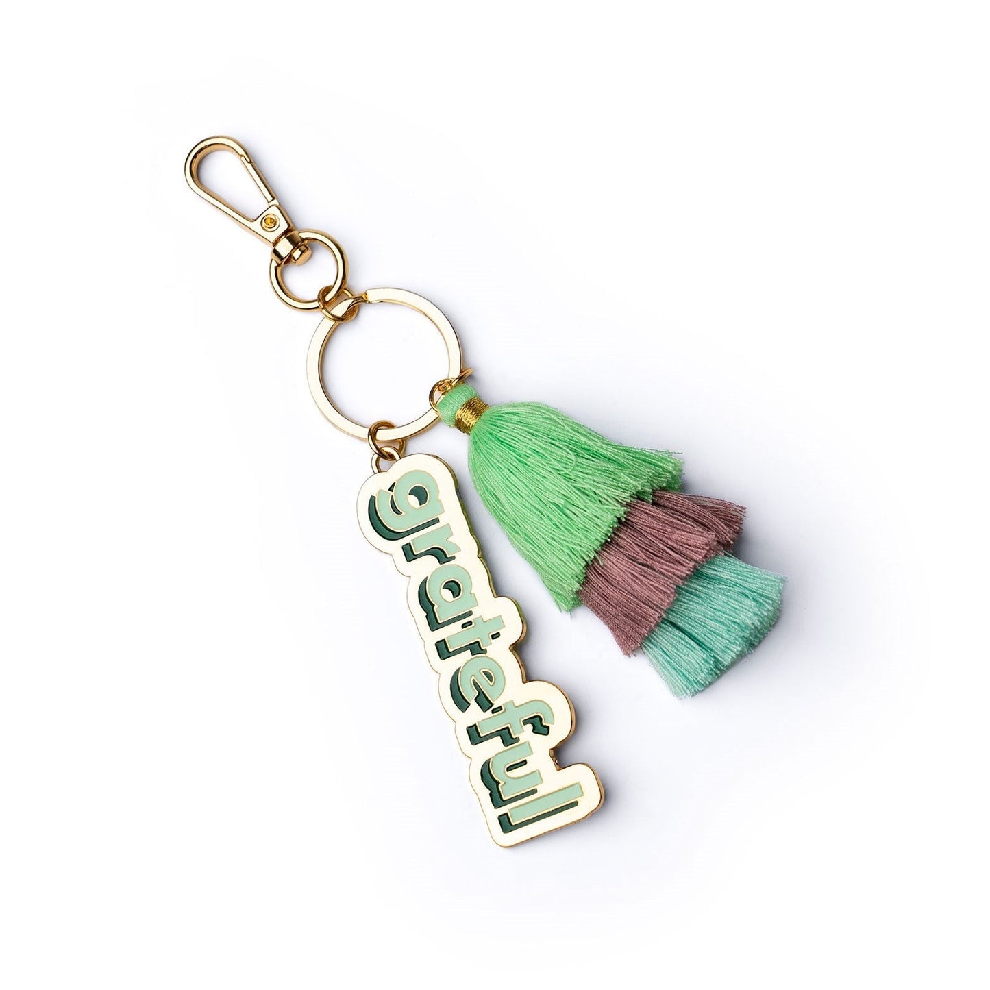 Olivia Moss® Grateful Keychain