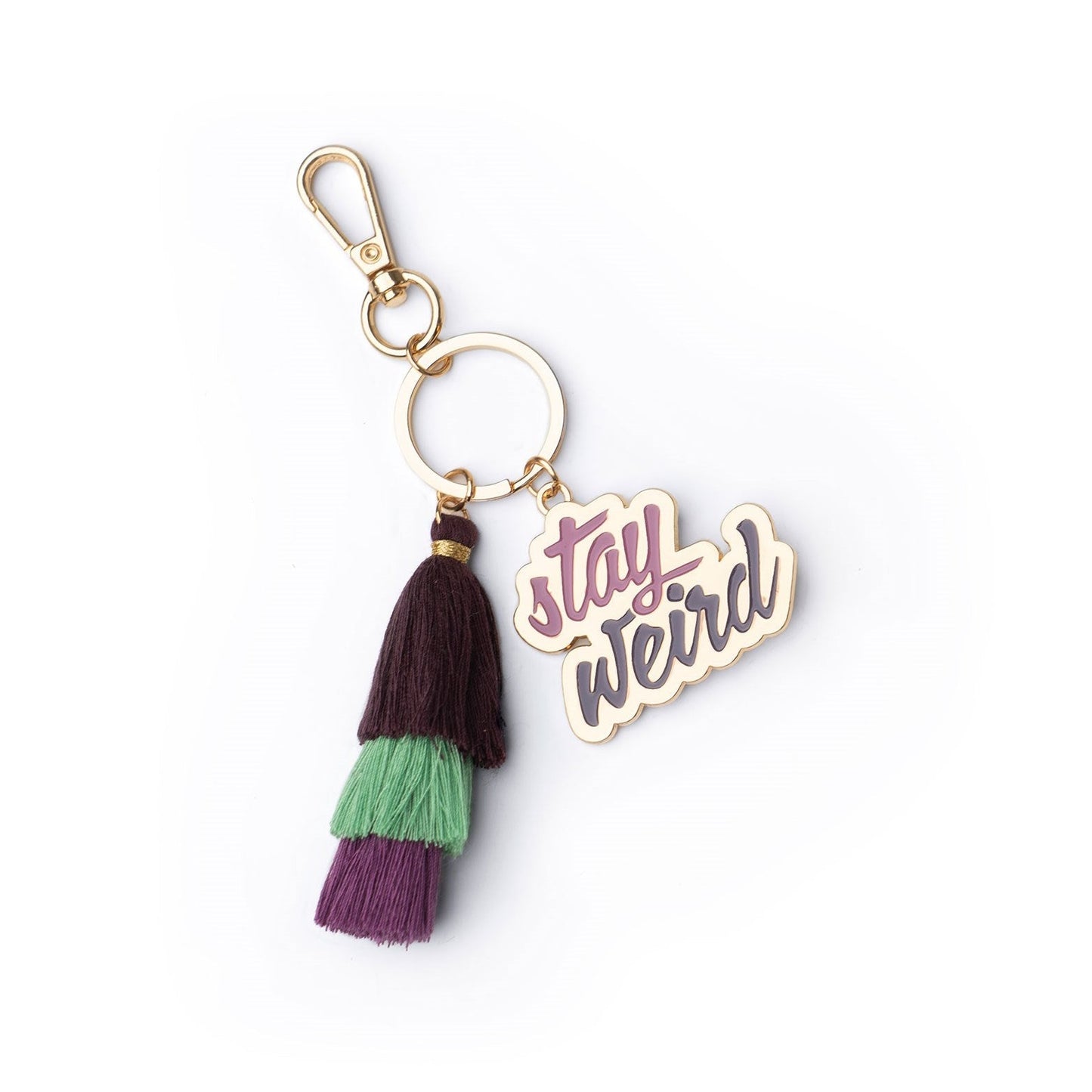 Olivia Moss® Stay Weird Keychain