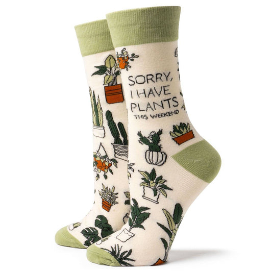 Two Left Feet® Socks  I Have Plants This Weekend / Small