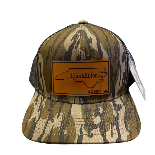 Franklinton NC Green Camo Trucker Hat