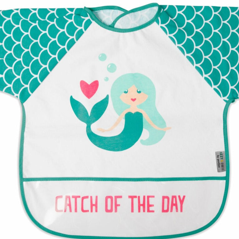 Seafoam Mermaid - One Size Fits All Toddler Smock