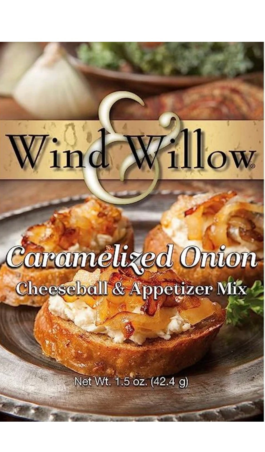 Caramelized Onion Cheeseball & Appetizer Mix