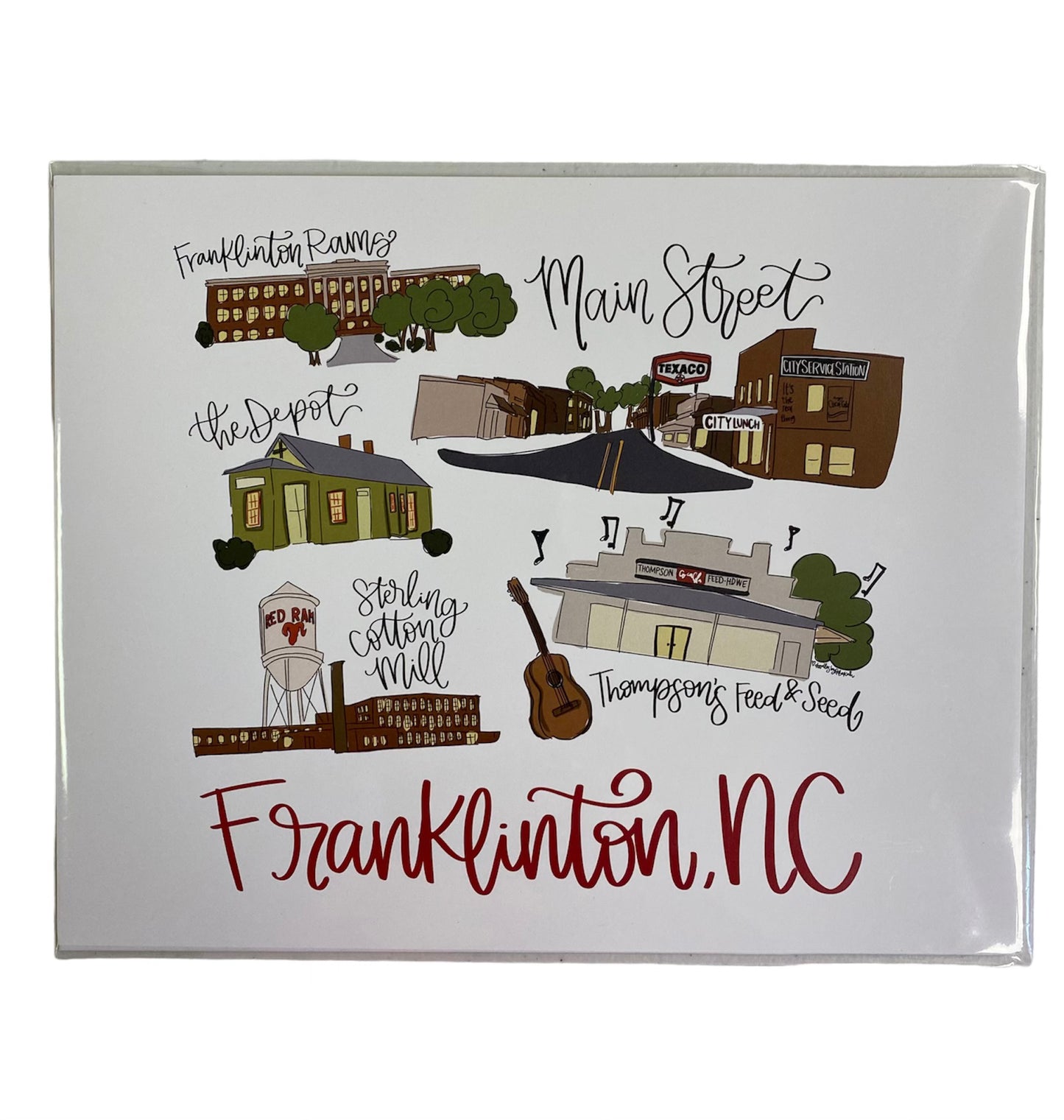 Franklinton Main St 8x10 Print