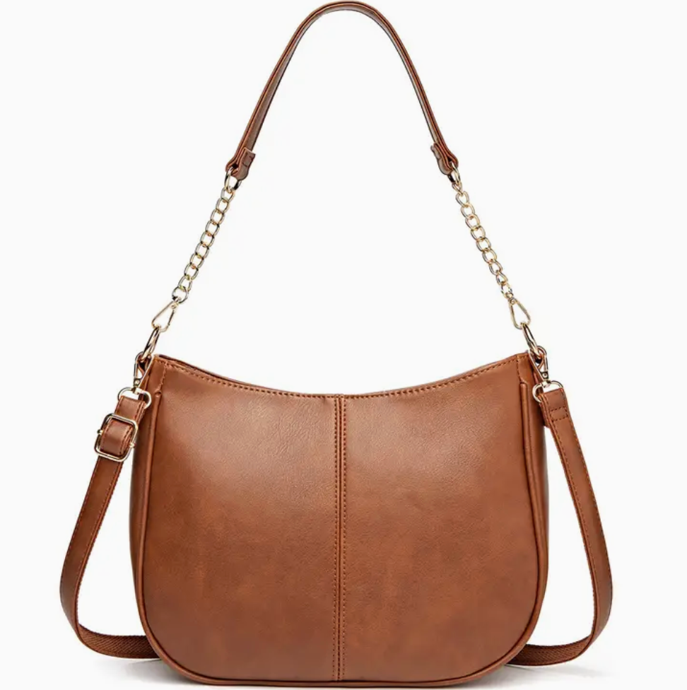 Crossbody with Chain Shoulder Strap